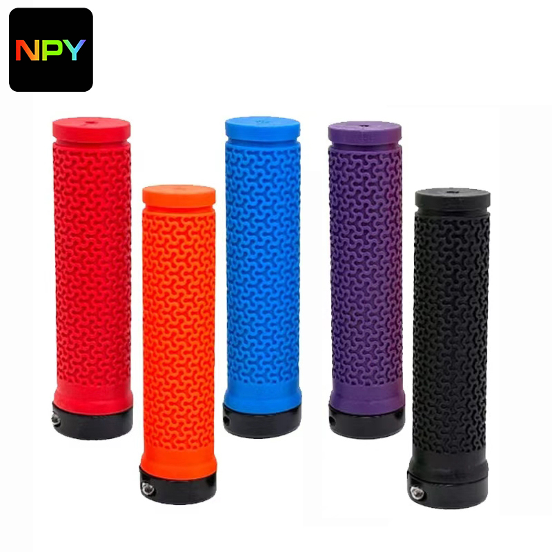 Mtb Grip Lock On - NPY Bicycle Handlebar Grip Shock Absorption