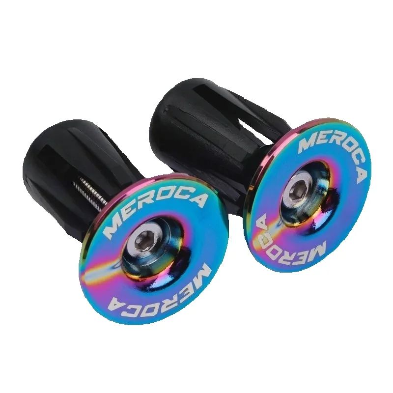 Mtb Grip Lock On - MEROCA Handlebar Cap Mtb Bicycle Handlebar