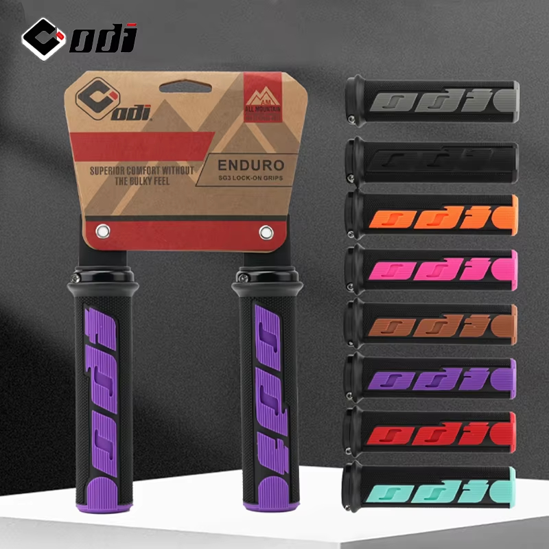 Mtb Grip Lock On - ODI RG98 Rubber Lock-on Handlebar Grips