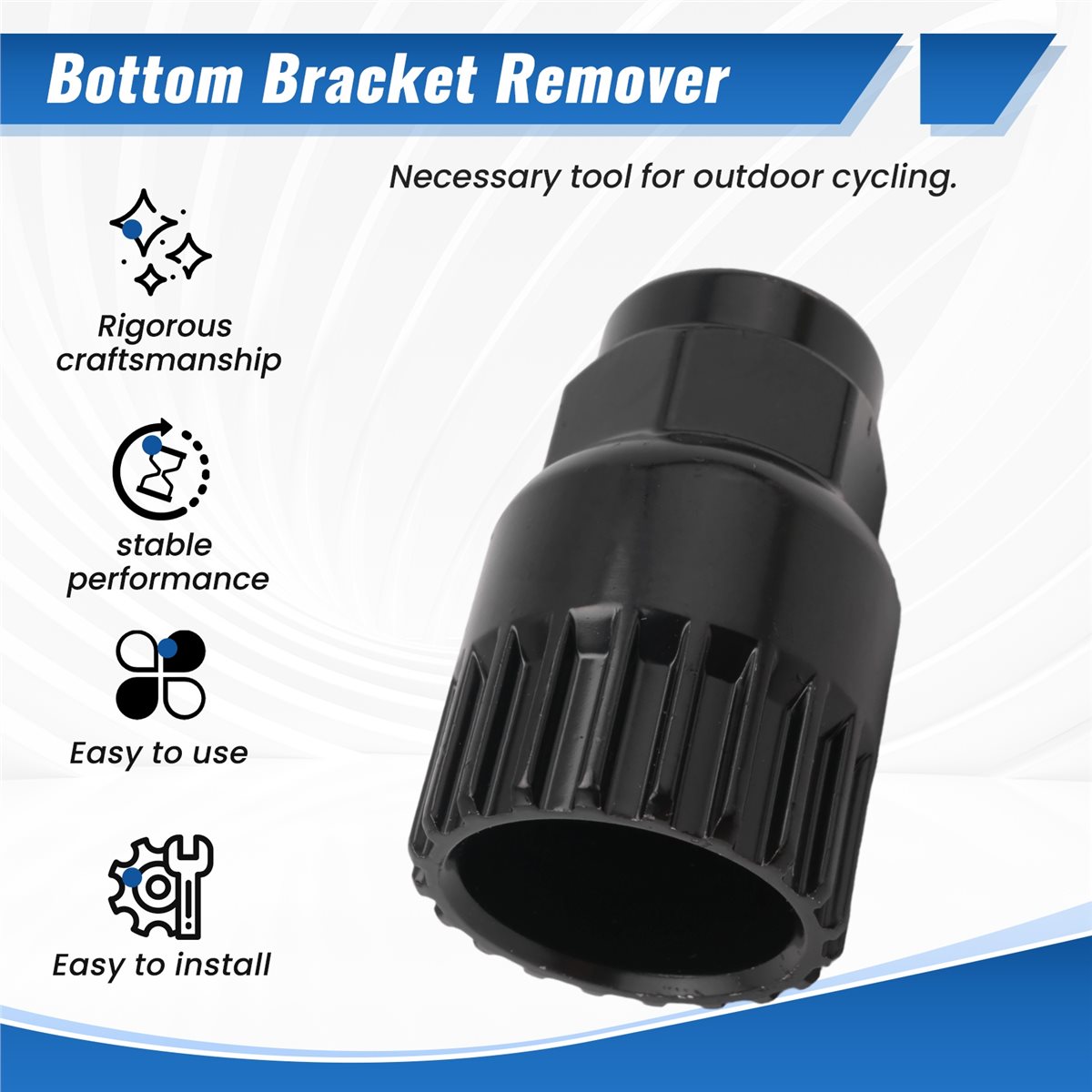 Mountain Biking Shoes - AD45 Bicycle 20 Teeth Bottom Bracket