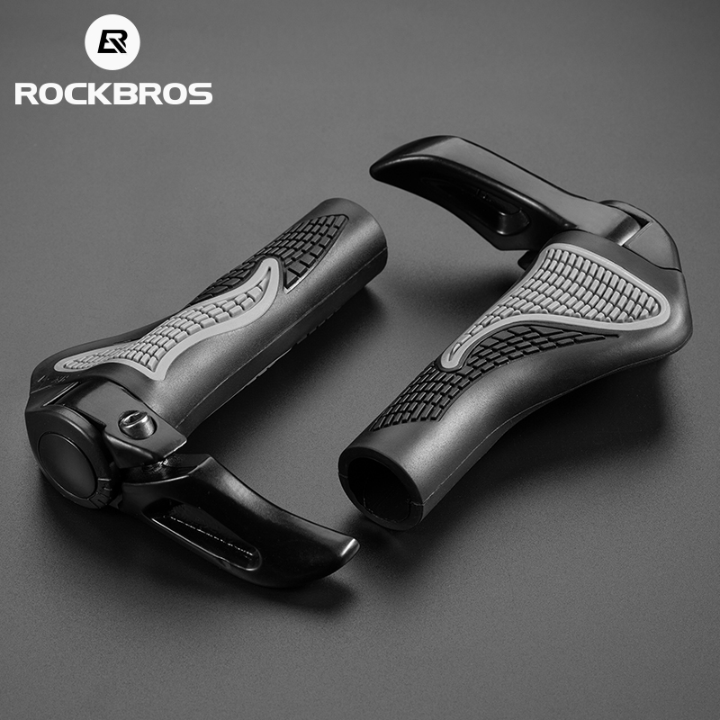 Mtb Grip Lock On - ROCKBROS MTB Bicycle Grips Horns Shofar