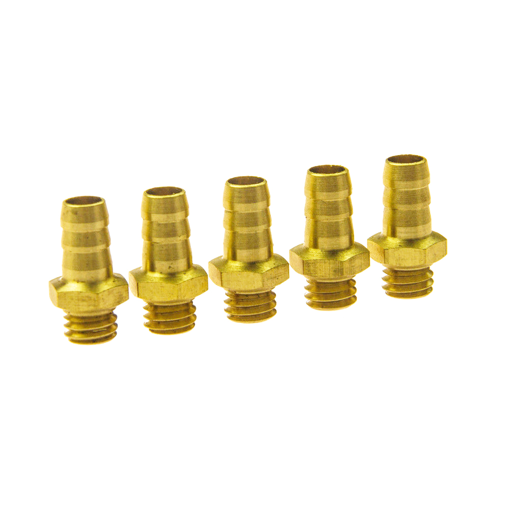 MIBIDAO 5Pcs Brass M4 Threaded - Spoke Nipple Brass ulasan dan harga