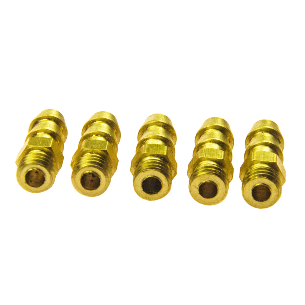 MIBIDAO 5Pcs Brass M4 Threaded - Spoke Nipple Brass ulasan dan harga