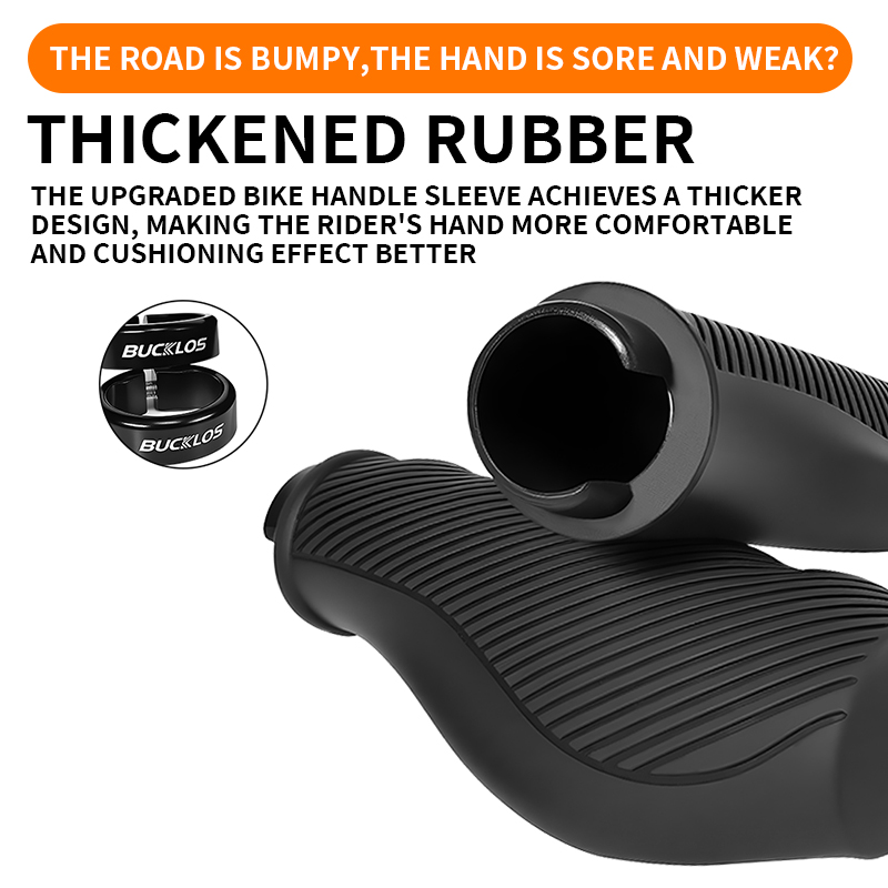 BUCKLOS Mountain Bike Grips Ru - Mtb Grip Lock On ulasan dan harga