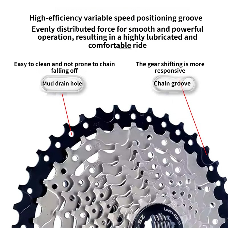 SUNSHINE 9 speed cassette 11 3 - Cassette 11 Speed ulasan dan harga