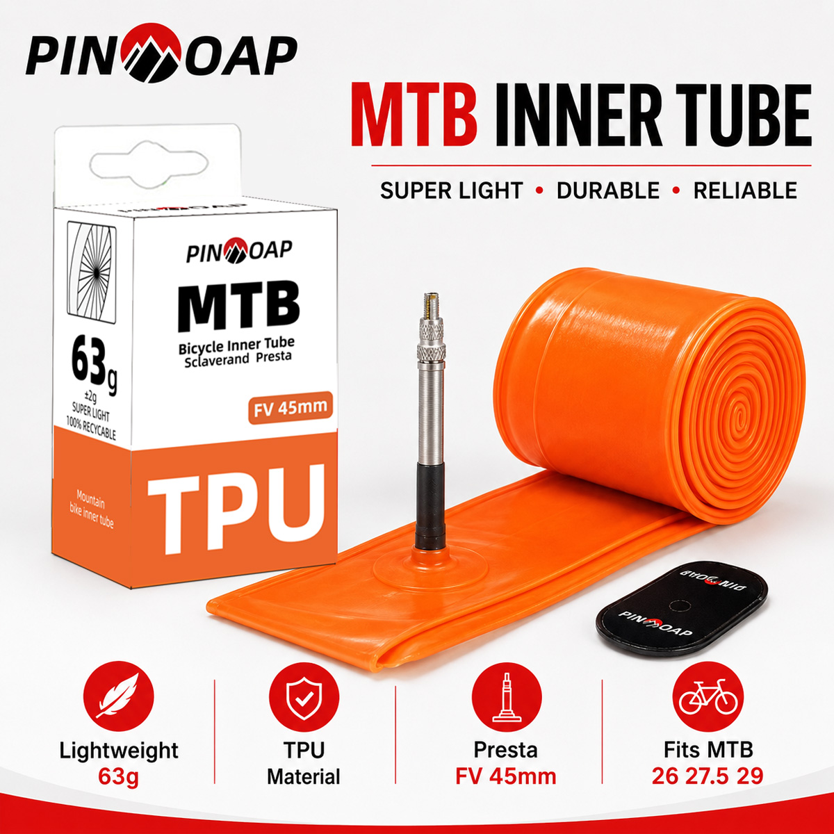 PINMOAP Mtb Inner Tube Mountai - Mountain Biking Youtube ulasan dan harga