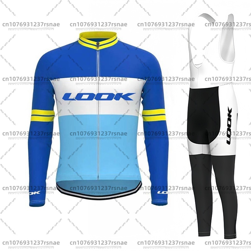 LOOK Cycling Jersey, Men's Lon - Mountain Biking Outfit ulasan dan harga