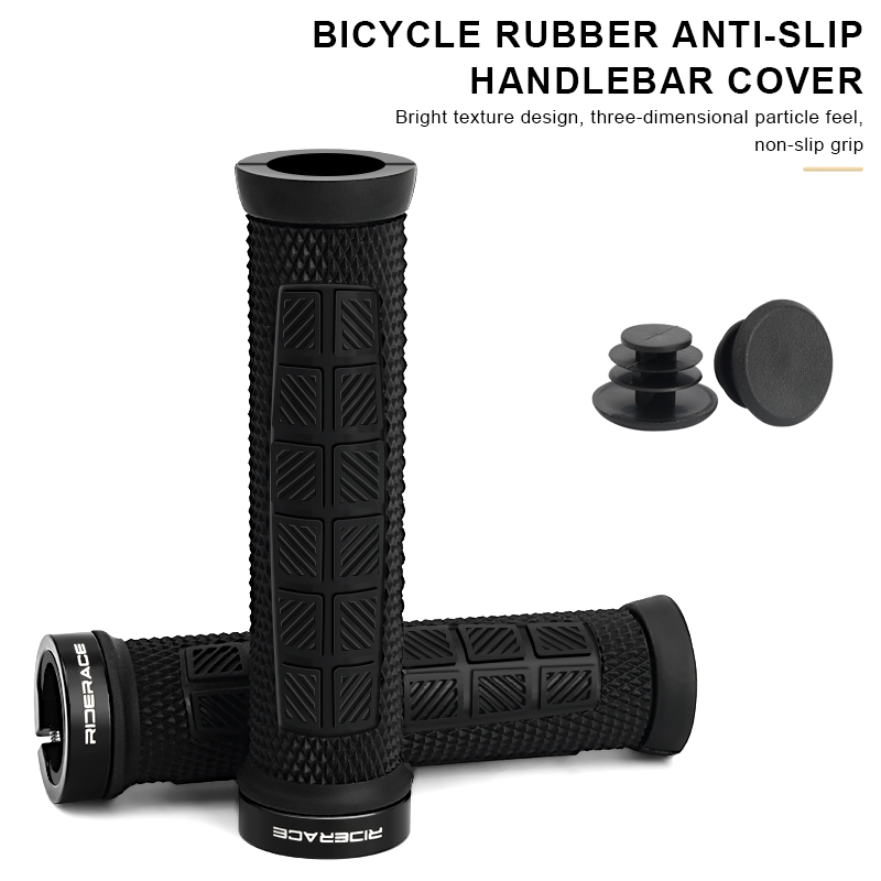 Bicycle Alluminium Alloy Soft  - Mtb Grip Lock On ulasan dan harga