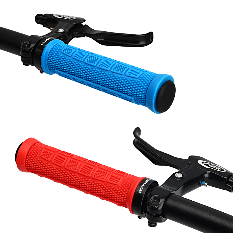 Bicycle Alluminium Alloy Soft  - Mtb Grip Lock On ulasan dan harga
