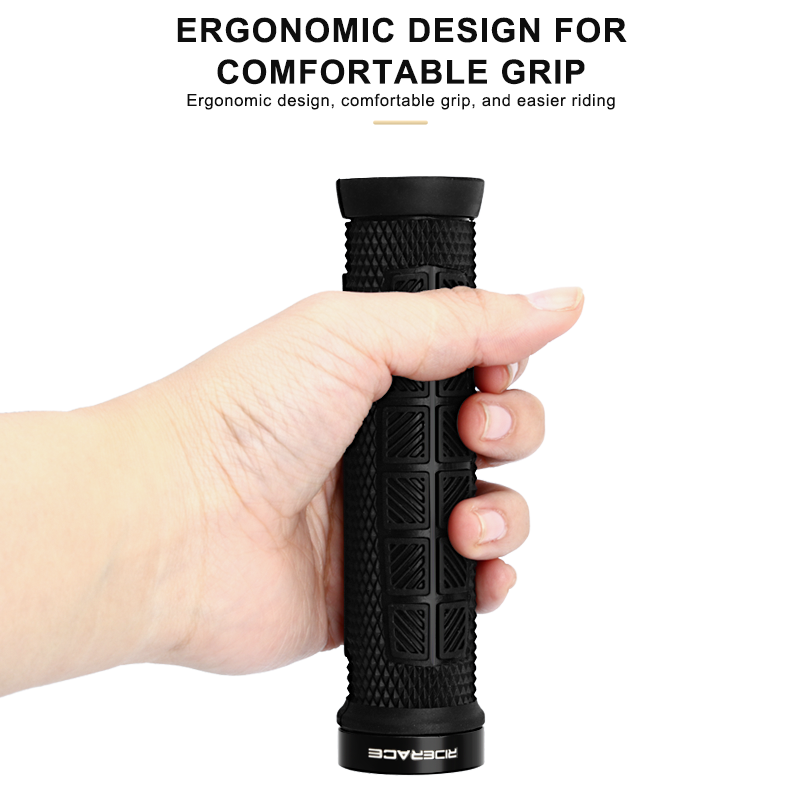Bicycle Alluminium Alloy Soft  - Mtb Grip Lock On ulasan dan harga
