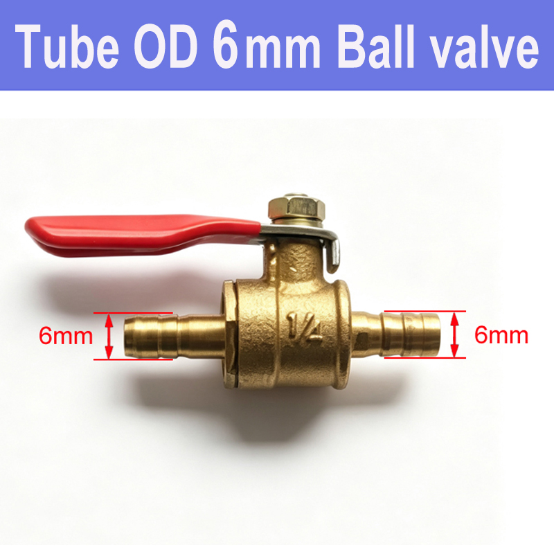 Small Red Handle Brass Shutoff - Spoke Nipple Brass ulasan dan harga