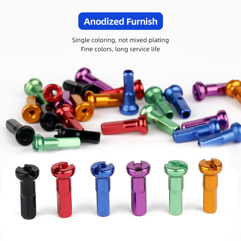 Aluminum Alloy Copper Bicycle  - Spoke Nipple Brass ulasan dan harga