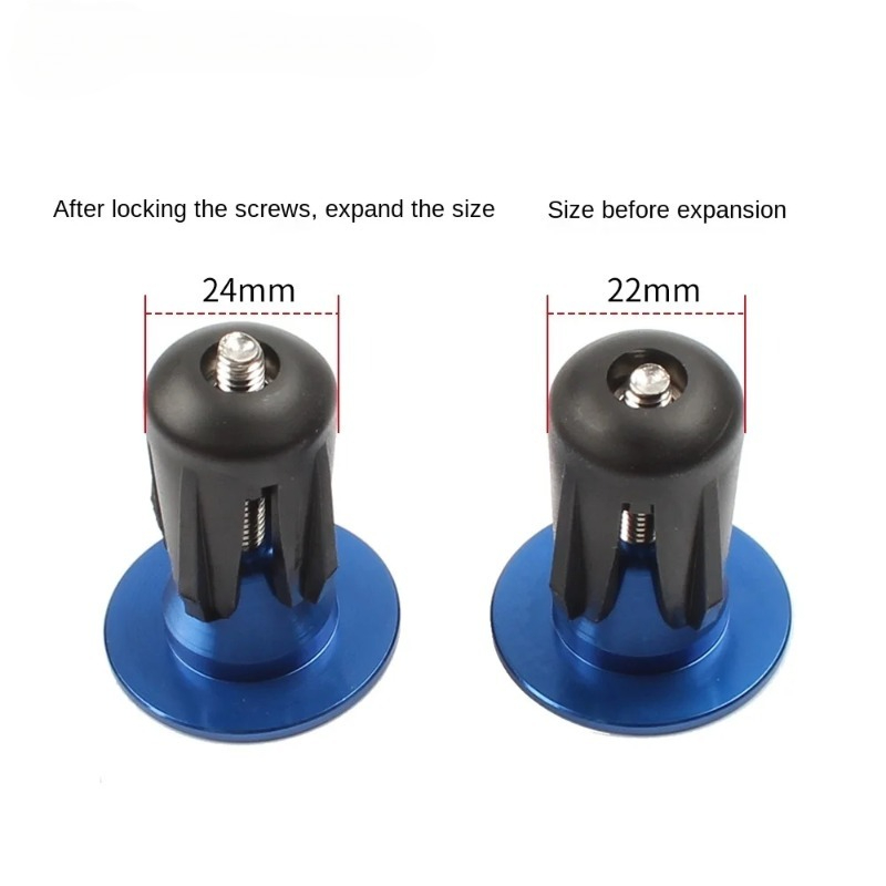 MEROCA Handlebar Cap Mtb Bicyc - Mtb Grip Lock On ulasan dan harga