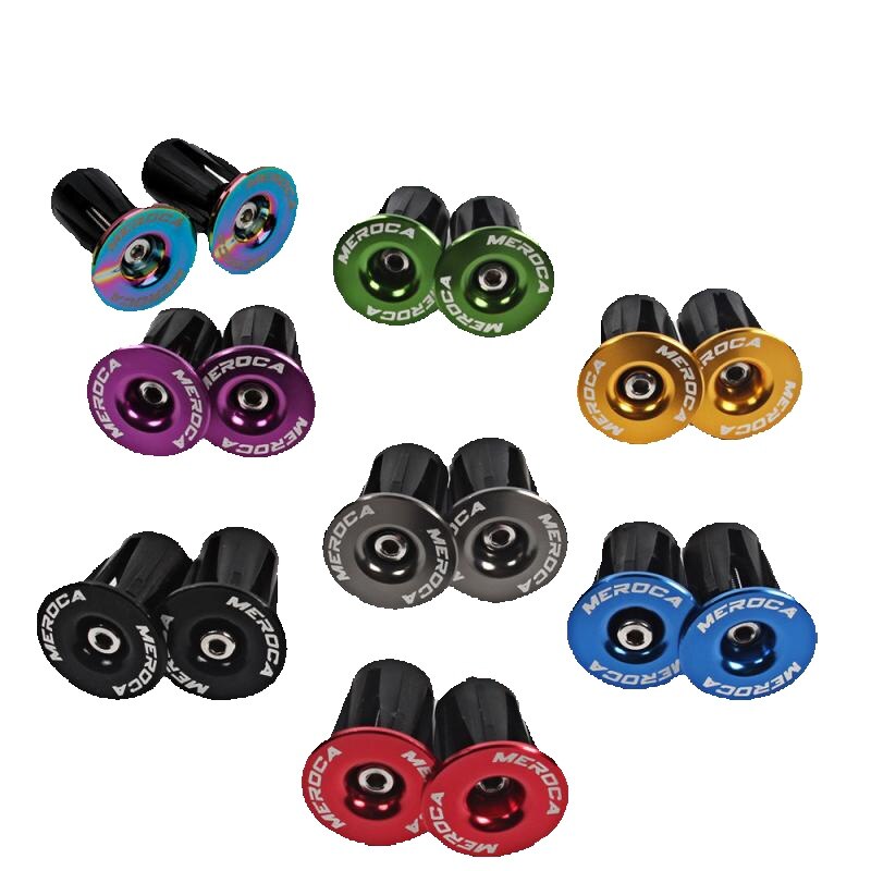 MEROCA Handlebar Cap Mtb Bicyc - Mtb Grip Lock On ulasan dan harga