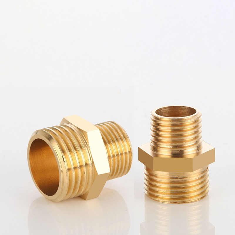 1PCS 1/8 1/4 3/8 1/2 3/4 1 Mal - Spoke Nipple Brass ulasan dan harga