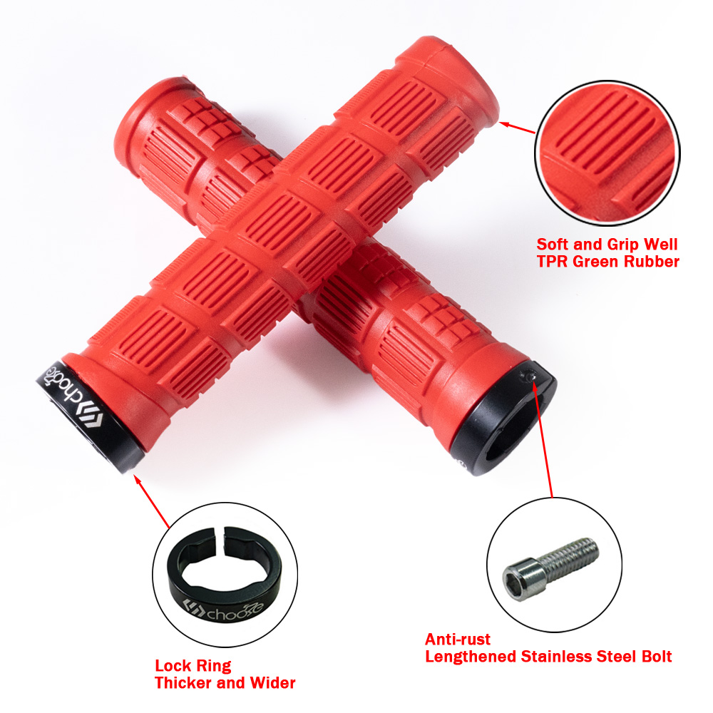 Chooee Mountain Bike Handlebar - Mtb Grip Lock On ulasan dan harga