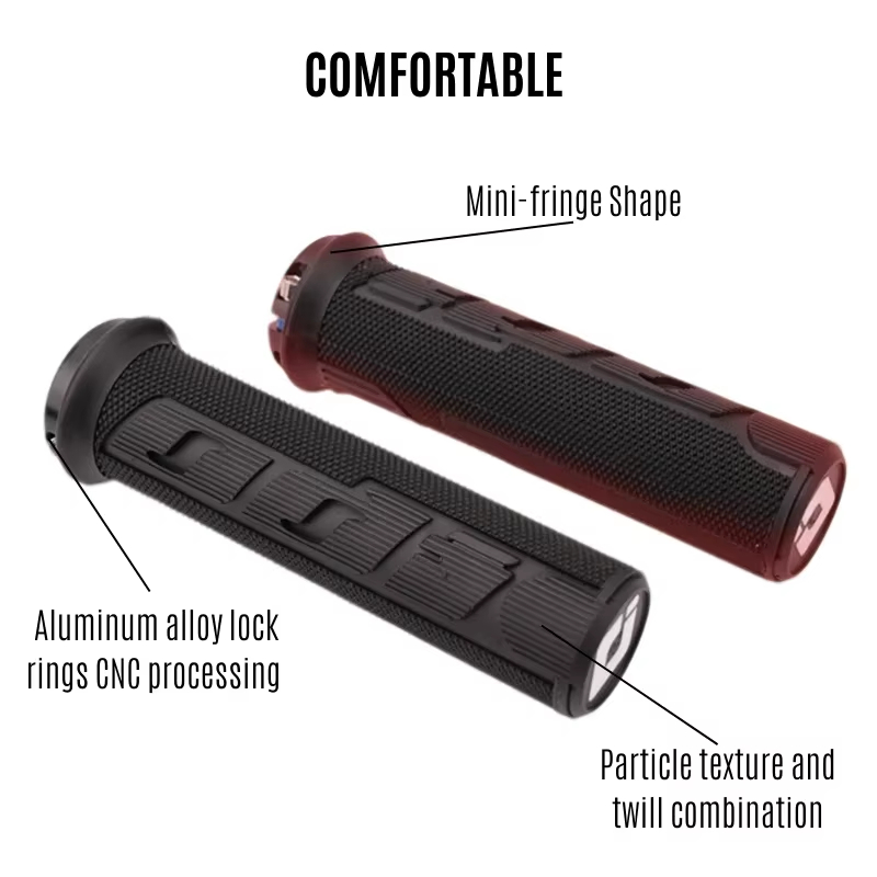 ODI RG98 Rubber Lock-on Handle - Mtb Grip Lock On ulasan dan harga