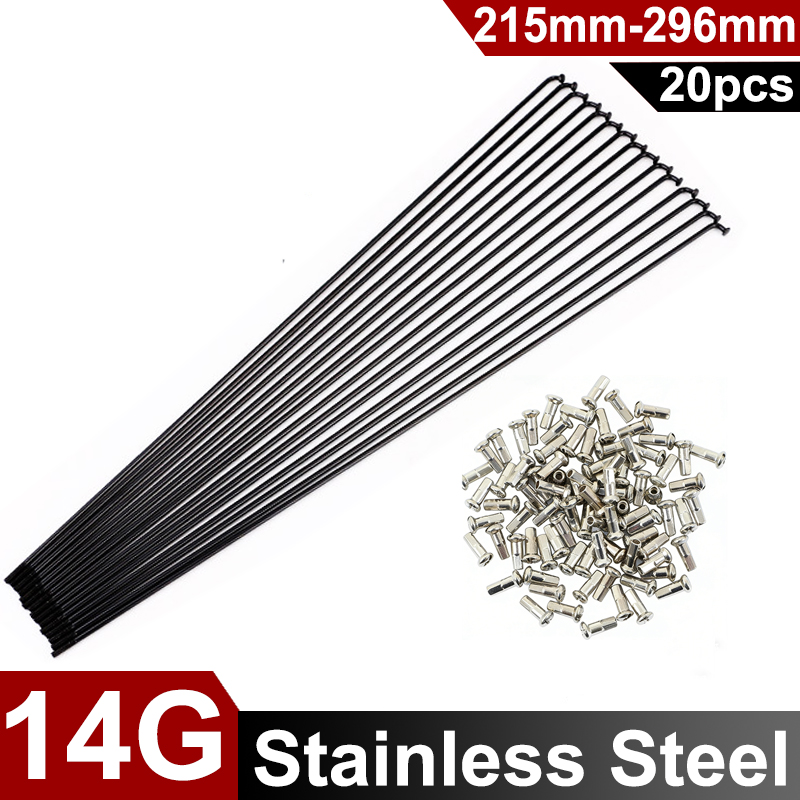 20Pcs 14G 2.0mm Stainless Stee - Spoke Nipple Brass ulasan dan harga