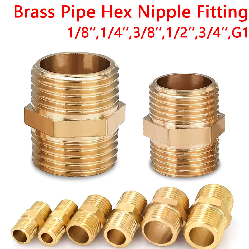 Brass Pipe Hex Nipple Fitting  - Spoke Nipple Brass ulasan dan harga