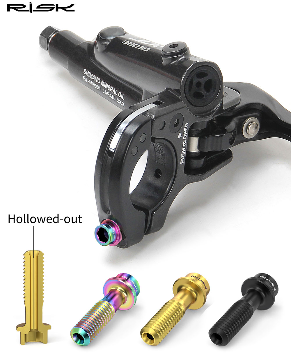 RISK M5x18mm Seat Screws Mount - Mountain Biking Youtube ulasan dan harga