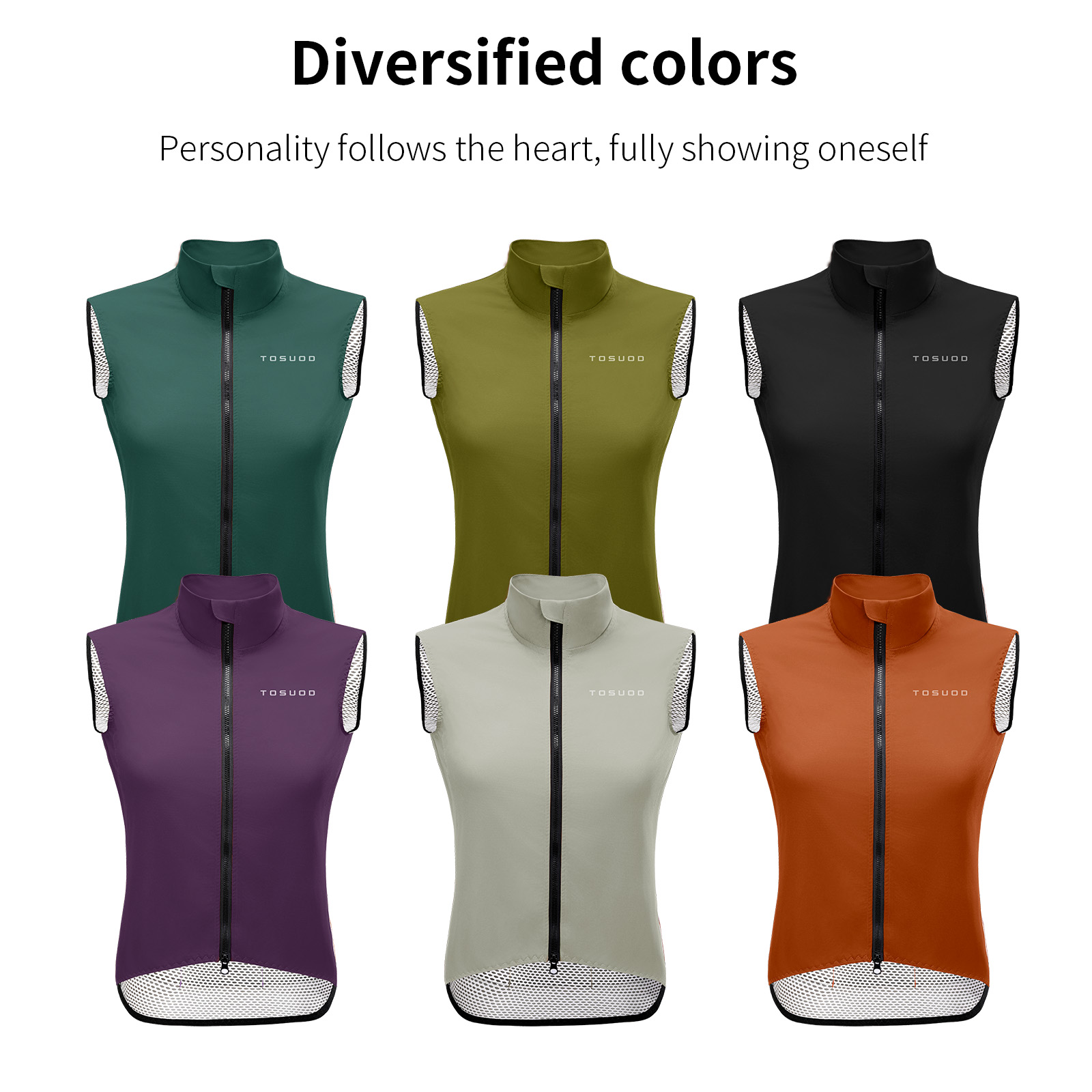 TOSUOD Women Jerseys Windproof - Mountain Biking Vest ulasan dan harga