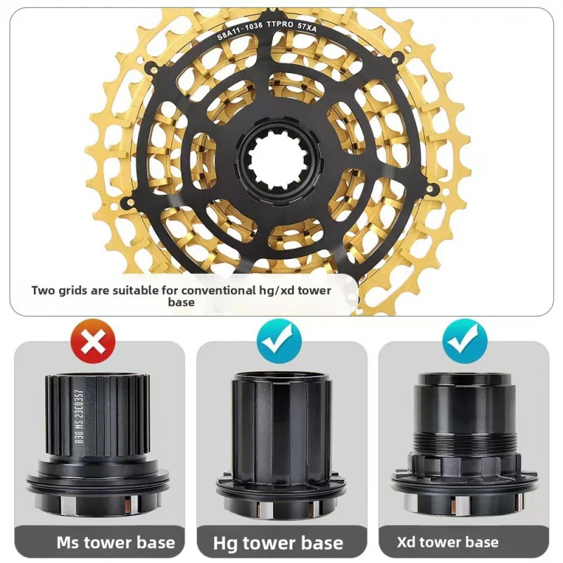 TTPRO Ultralight CNC Road Bike - Cassette 11 Speed ulasan dan harga