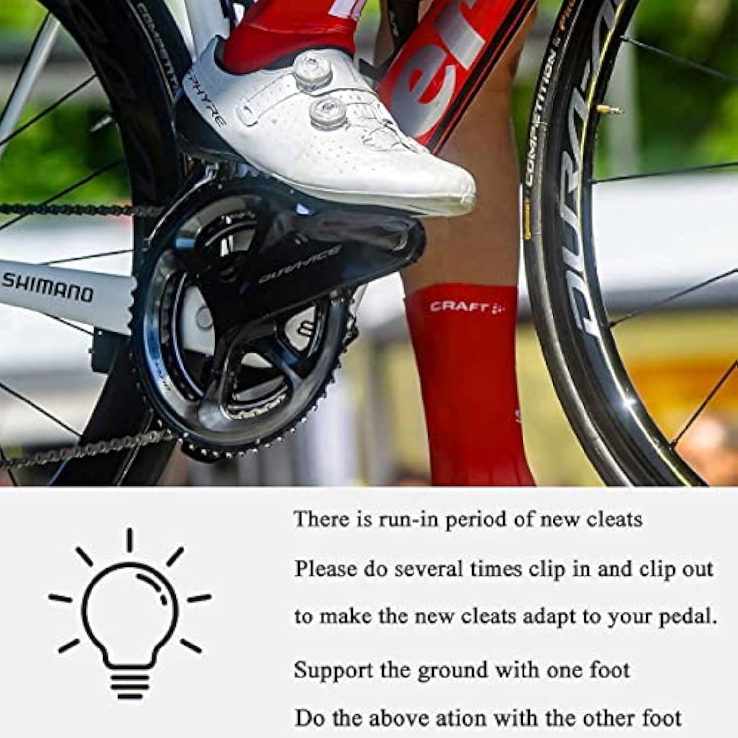 Road Bike Cleats for Shimano S - Mountain Biking Shoes ulasan dan harga
