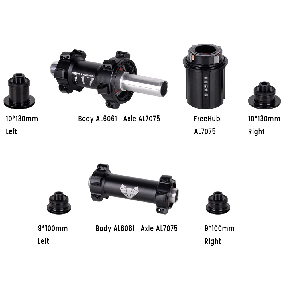 TRIFOX Road Bike Hubs 6 Bearin - Cassette 11 Speed ulasan dan harga