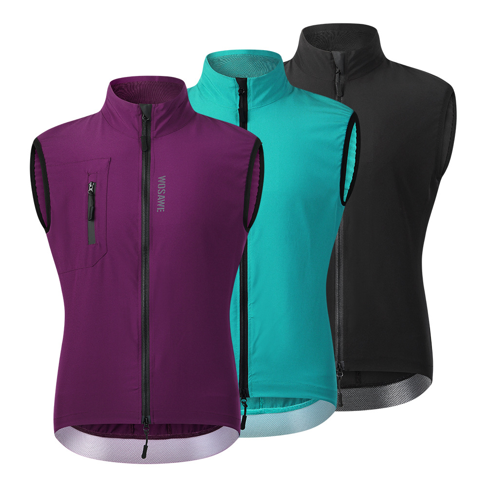 WOSAWE Men Cycling Vest Windpr - Mountain Biking Vest ulasan dan harga