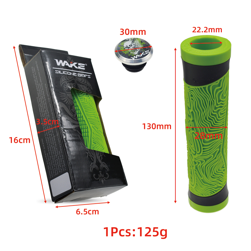 Wake Bicycle Grips Cycling Han - Mtb Grip Lock On ulasan dan harga