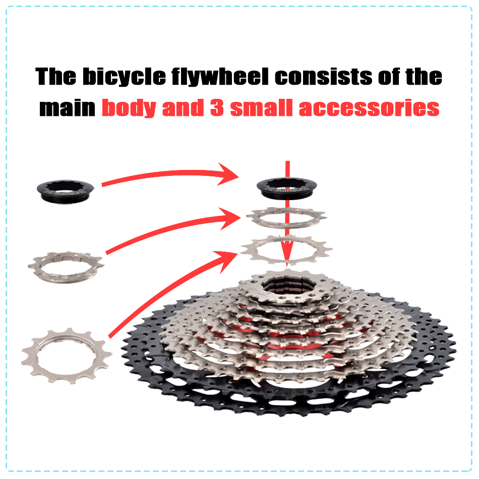 SUNSHINE Bicycle Cassette 8/9/ - Cassette 11 Speed ulasan dan harga